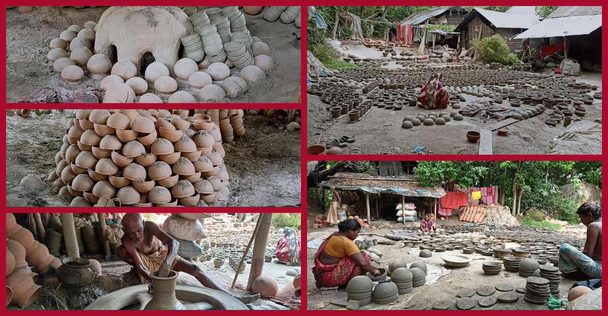 বৈশাখে প্রাণ নেই মাদারীপুরের পালপাড়ায়