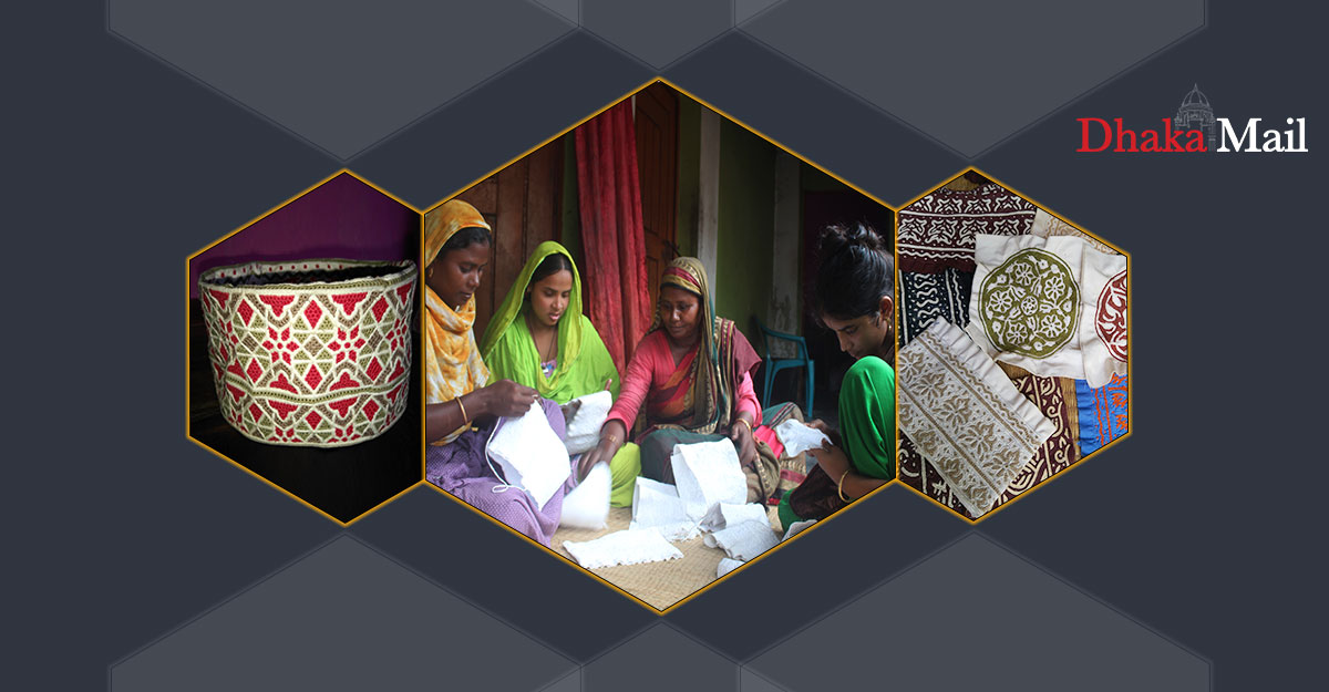 মধ্যপ্রাচ্যে যায় তাদের হাতে বানানো নান্দনিক এসব টুপি