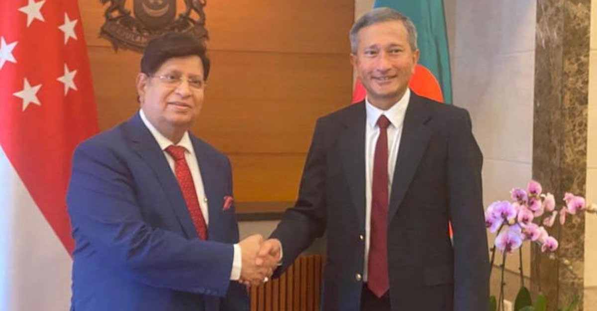 বাংলাদেশ-সিঙ্গাপুর সম্পর্ক বেগবান করার অঙ্গীকার