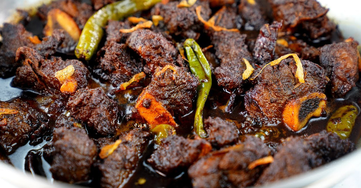 গরুর মাংসের কালা ভুনার সহজ রেসিপি