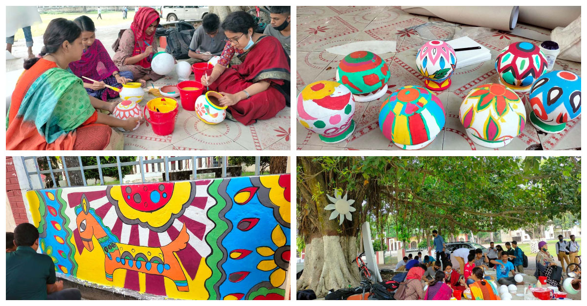 রংপুরে চলছে বাংলা বর্ষবরণের প্রস্তুতি