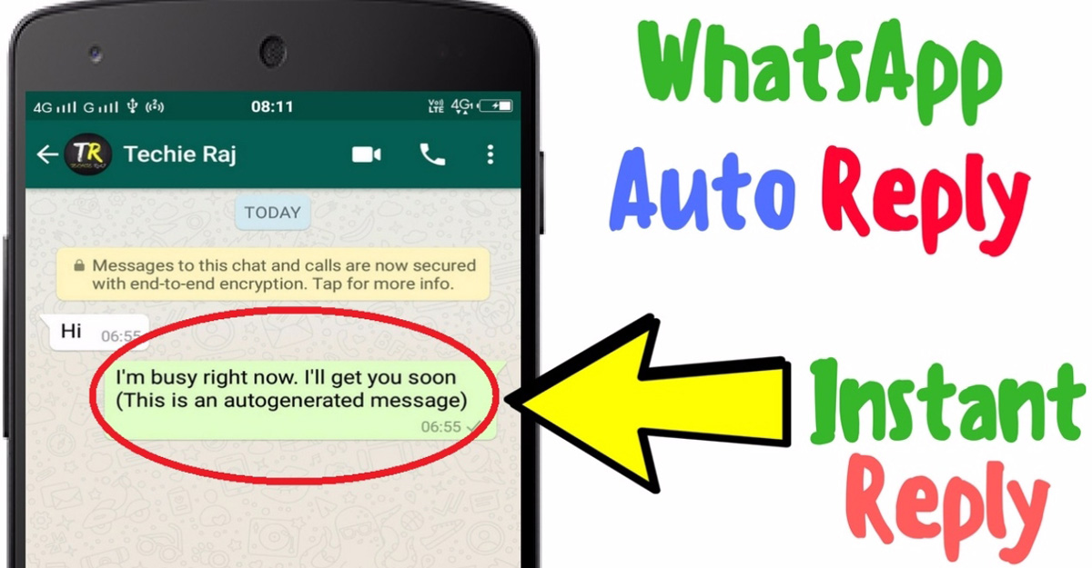 হোয়াটসঅ্যাপ চ্যাটে অটো রিপ্লাই চালু করবেন যেভাবে