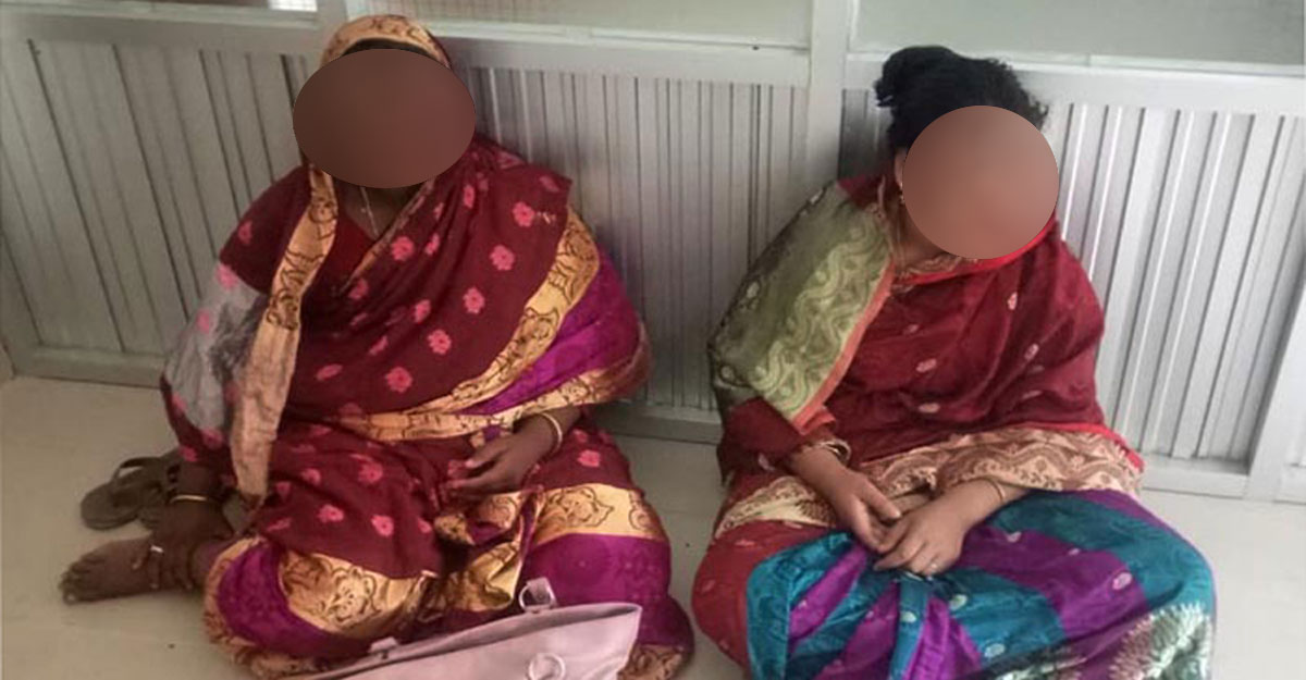 কুড়িগ্রামে মন্দিরে ছিনতাইকালে দুই নারী আটক