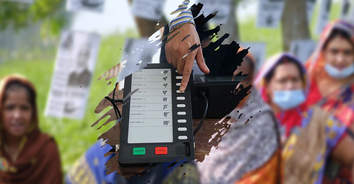 নষ্ট ইভিএমের তথ্য সংগ্রহ করছে ইসি