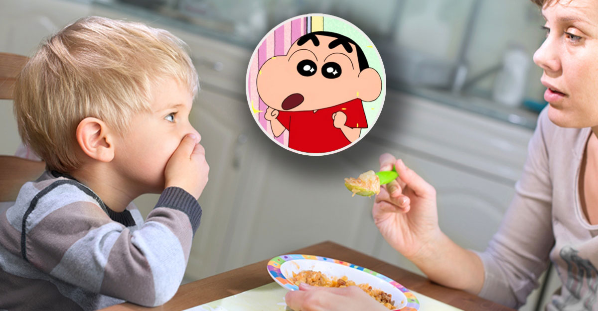 ‘কার্টুন ছাড়া খাবই না’