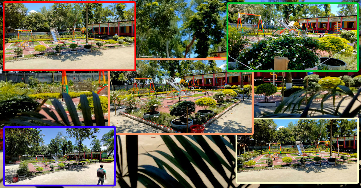 স্কুল নয়, যেন একটি শিশু পার্ক