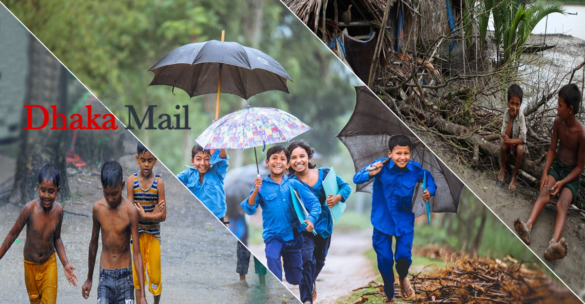 শিশুরা হারাচ্ছে বৃষ্টিভেজা শৈশব, কমছে শারীরিক-মানসিক বিকাশ