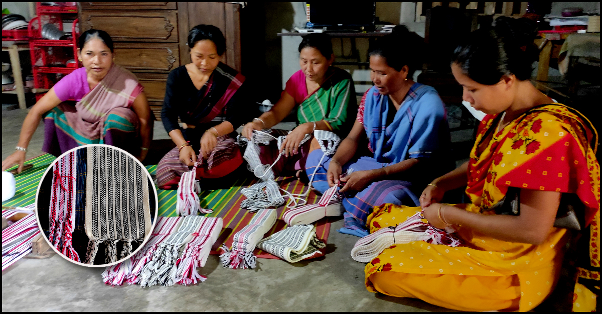 দুবাইয়ে যাচ্ছে পাহাড়ি নারীদের হাতে বোনা বেল্ট