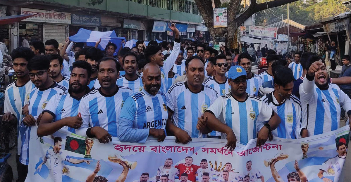 বাংলাদেশ-আর্জেন্টিনা সম্পর্কে নতুন মাত্রা যোগ করছে ফুটবল!