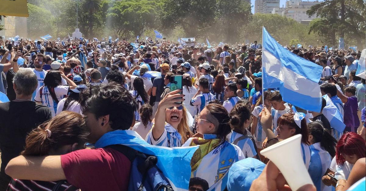 Argentina celebration