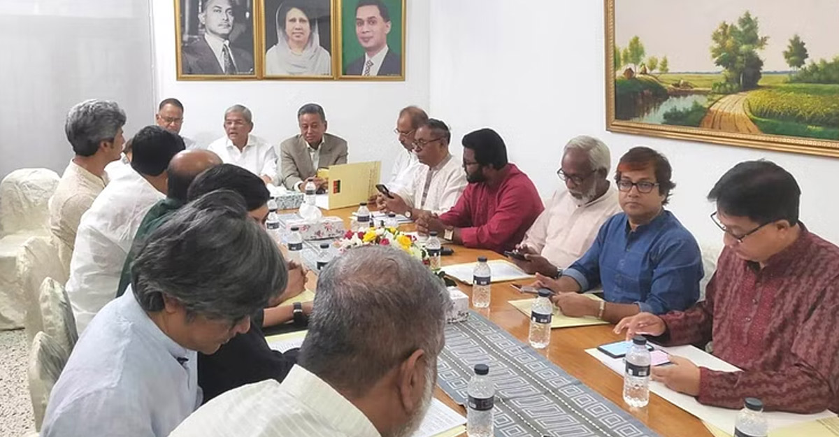 গণতন্ত্র মঞ্চের সঙ্গে বিএনপি সংলাপ আজ