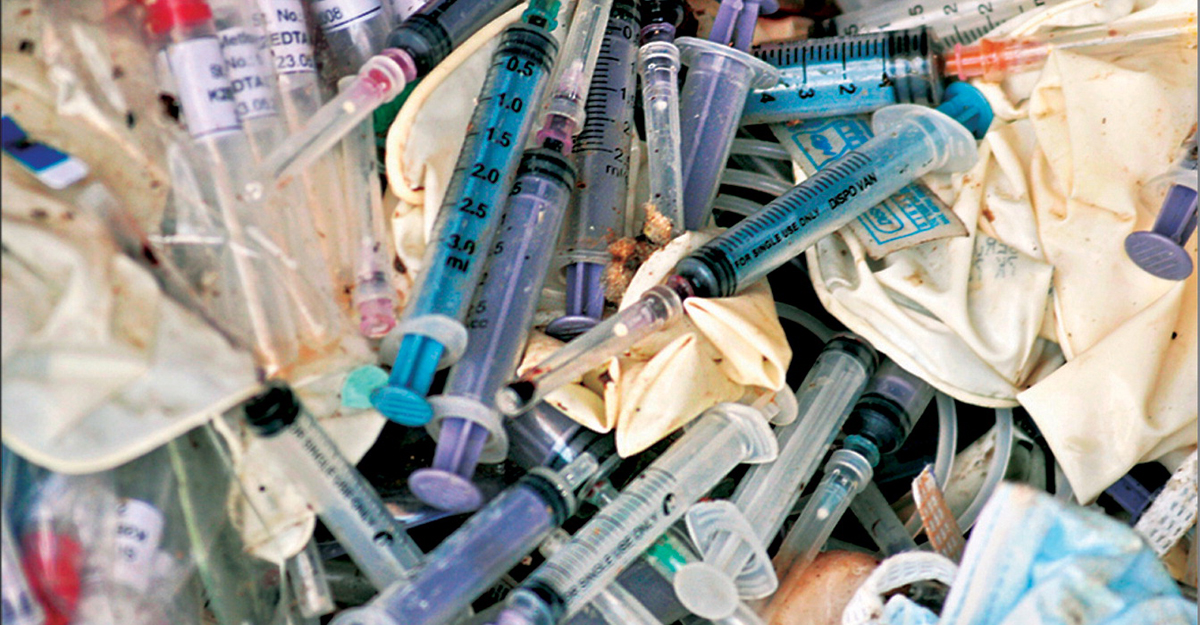 ভাঙারির দোকানে মেডিকেল বর্জ্য, ২ জনের বিরুদ্ধে মামলা