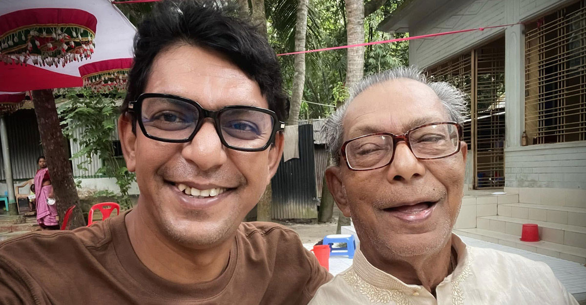 চঞ্চল চৌধুরীর বাবা আর নেই
