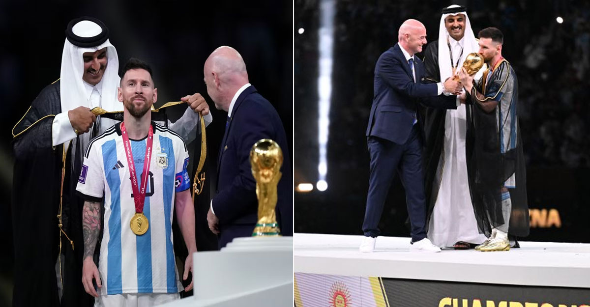 মেসিকে ‘বিস্ত’ পরানোয় সমালোচনার ঝড়