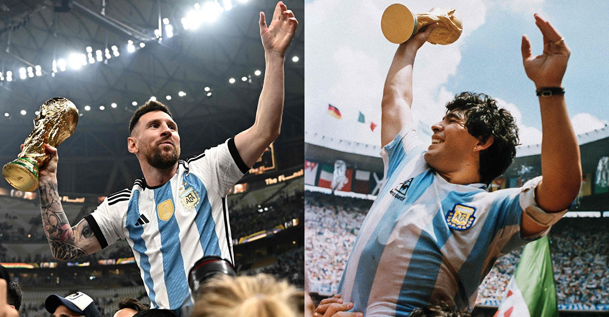 ‘ম্যারাডোনা স্বর্গ থেকে অনুপ্রেরণা জুগিয়েছেন’