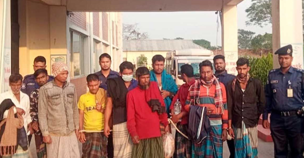 ময়মনসিংহে ধর্ষণ মামলায় ১০ আসামি কারাগারে