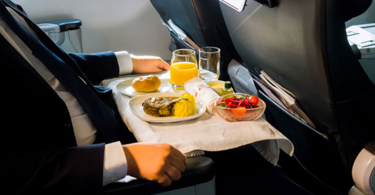 plane food