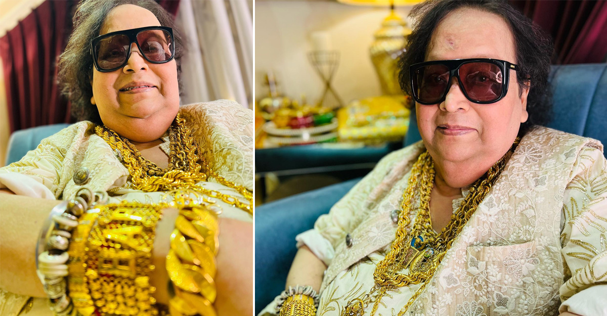 বাপ্পি লাহিড়ী কেন সোনার গয়না পরতেন