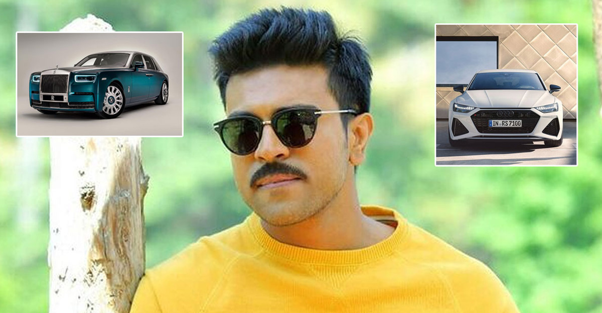 নায়ক রামচরণ তেজার গ্যারেজে বিলাসী গাড়ির বহর