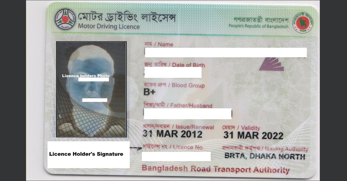 ড্রাইভিং লাইসেন্স নবায়ন করতে যা জানা জরুরি