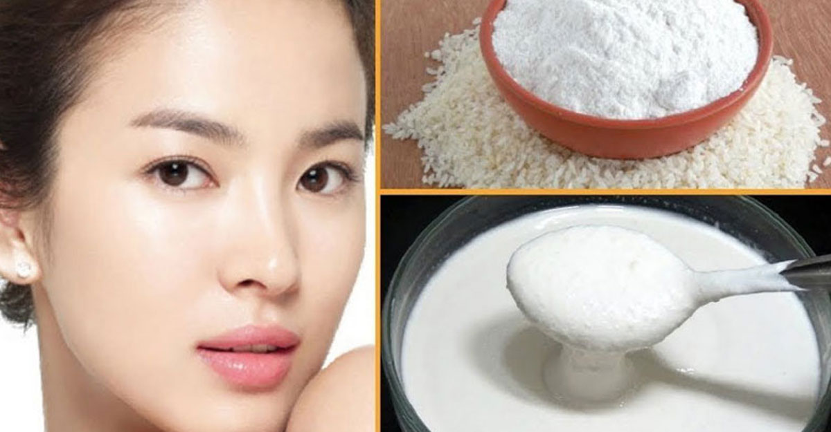 রূপচর্চায় চালের গুঁড়া