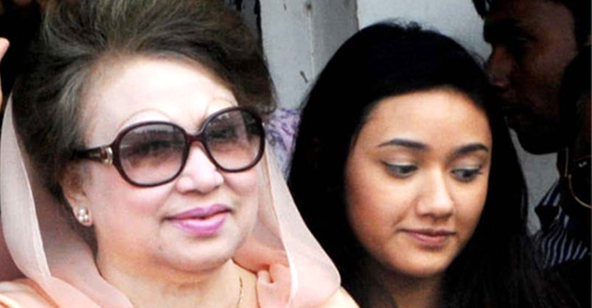 ঢাকা ছেড়েছেন খালেদা জিয়ার নাতনি জাফিয়া