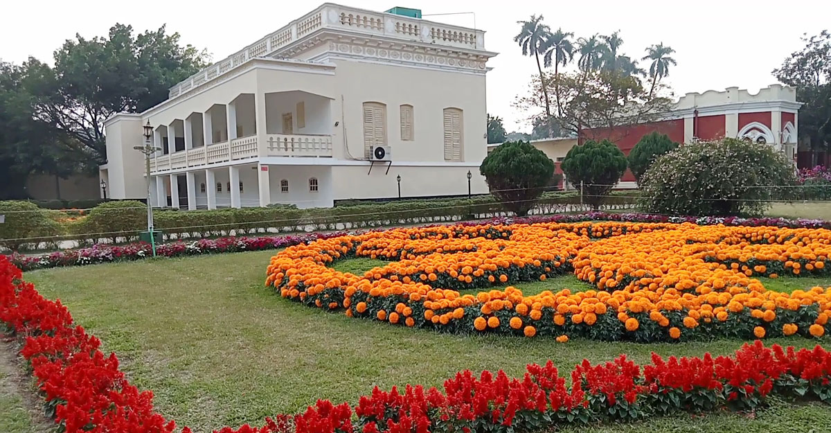 বসন্তের রূপে সেজেছে উত্তরা গণভবন