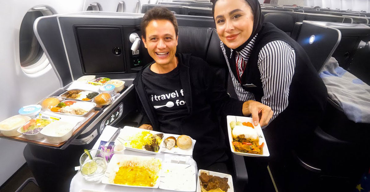 বিমান ভ্রমণে খাবারের রকমফের