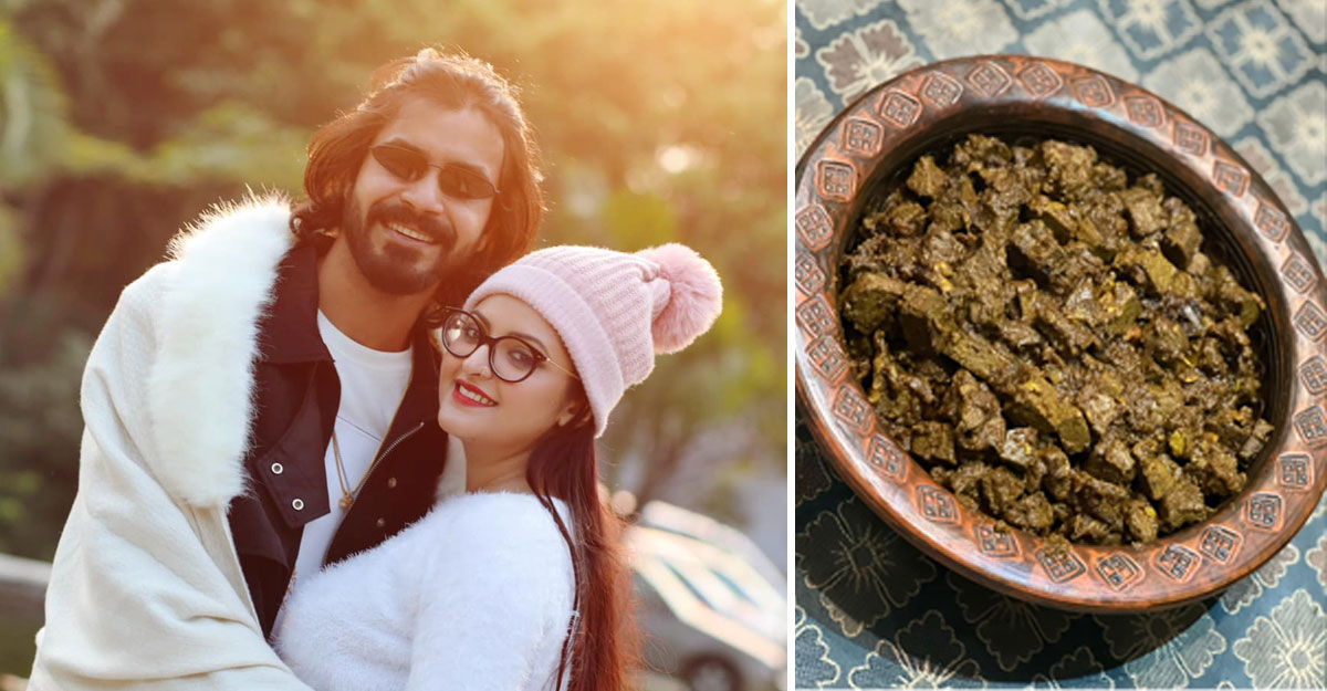 জামাইয়ের ‘কলিজা ভুনা’ খেলেন পরীমণি