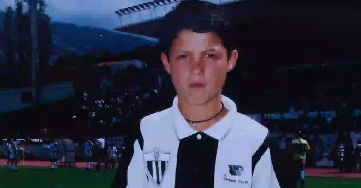 Ronaldo as a kid