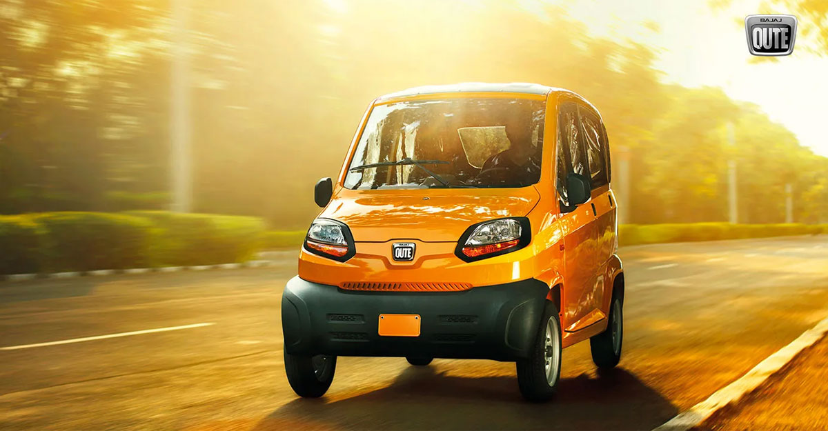 বাজাজ কিউট: মাত্র ২ লাখ ৬৪ হাজারে নতুন গাড়ি