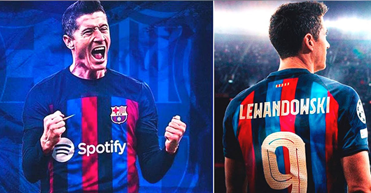 'ডব্লিউ'র অভাবে লেভান্ডভস্কির জার্সি বানাতে পারছে না বার্সেলোনা