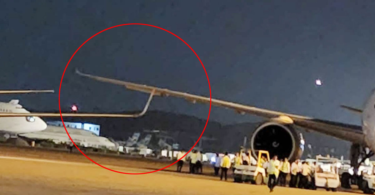 সংঘর্ষে ক্ষতিগ্রস্ত বিমান বাংলাদেশের দুই উড়োজাহাজ