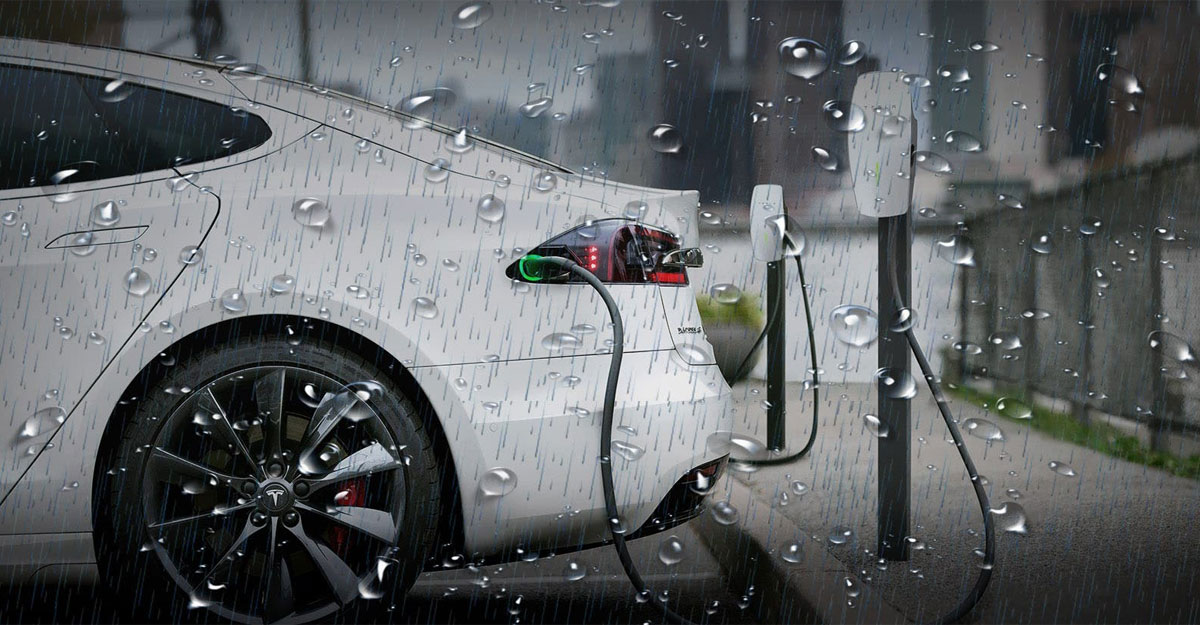 বৃষ্টির দিনে ইলেকট্রিক গাড়ি কি নিরাপদ?