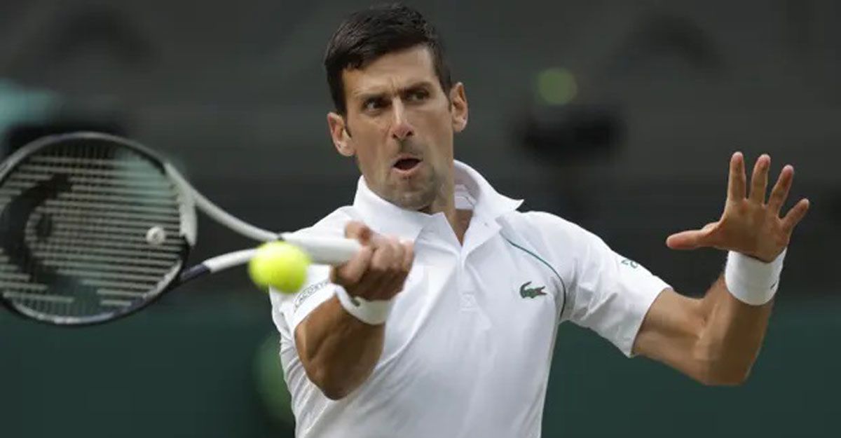 দাপুটে জয়ে উইম্বলডনের শেষ ষোলোয় জোকোভিচ 