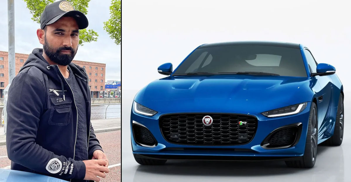 ভারতীয় পেসার শামির গ্যারেজে কোটি টাকার জাগুয়ার