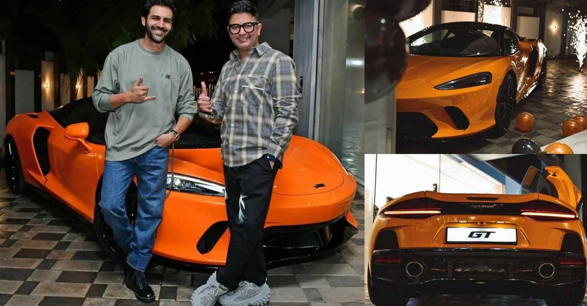 সাড়ে ৫ কোটির বিলাসবহুল গাড়ি উপহার পেলেন কার্তিক আরিয়ান