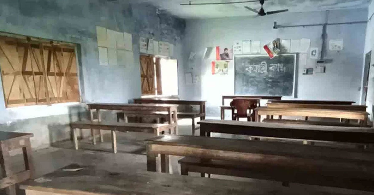 নেই শিক্ষক-শিক্ষার্থী, স্কুলটি খোলা হয় শুধু ভোটের দিনে!