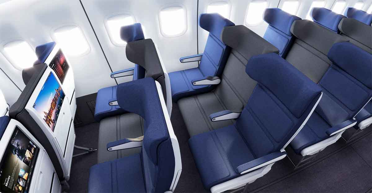 যে কারণে বেশিরভাগ বিমানের আসন নীল রঙের