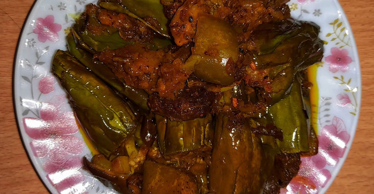 আচারি বেগুনের রেসিপি