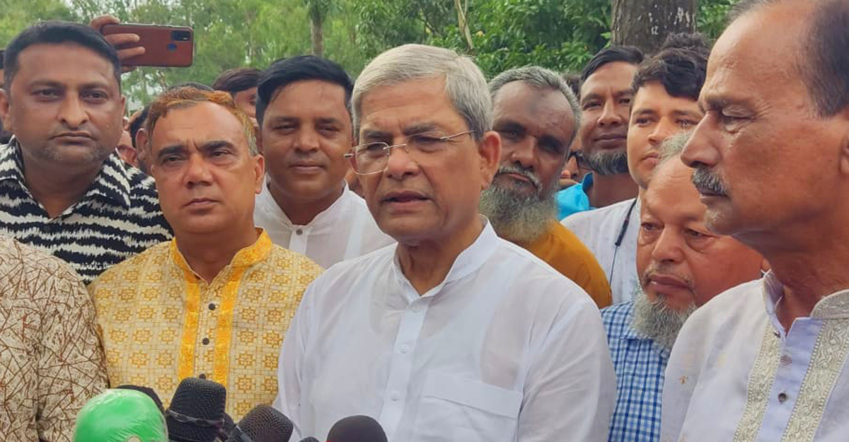 বাংলাদেশের অবস্থা শ্রীলঙ্কার মতো হতে বাধ্য: ফখরুল