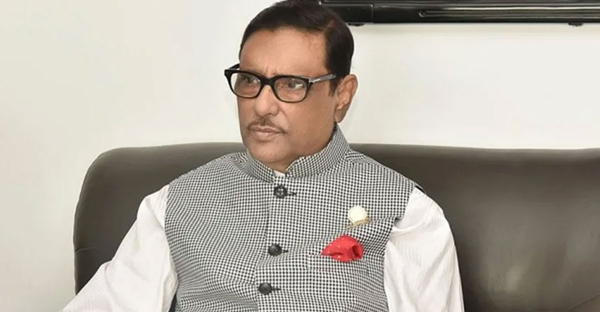 সরকার সুনির্দিষ্ট মামলা ছাড়া কাউকে আটক রাখেনি: কাদের