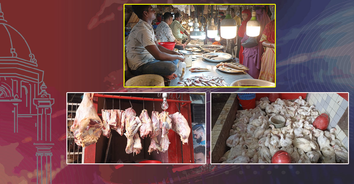 মাছ-মাংস-সবজির বাজার চড়া