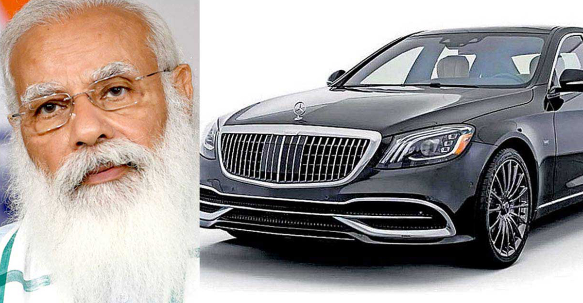 নরেন্দ্র মোদি যে গাড়িতে চড়েন