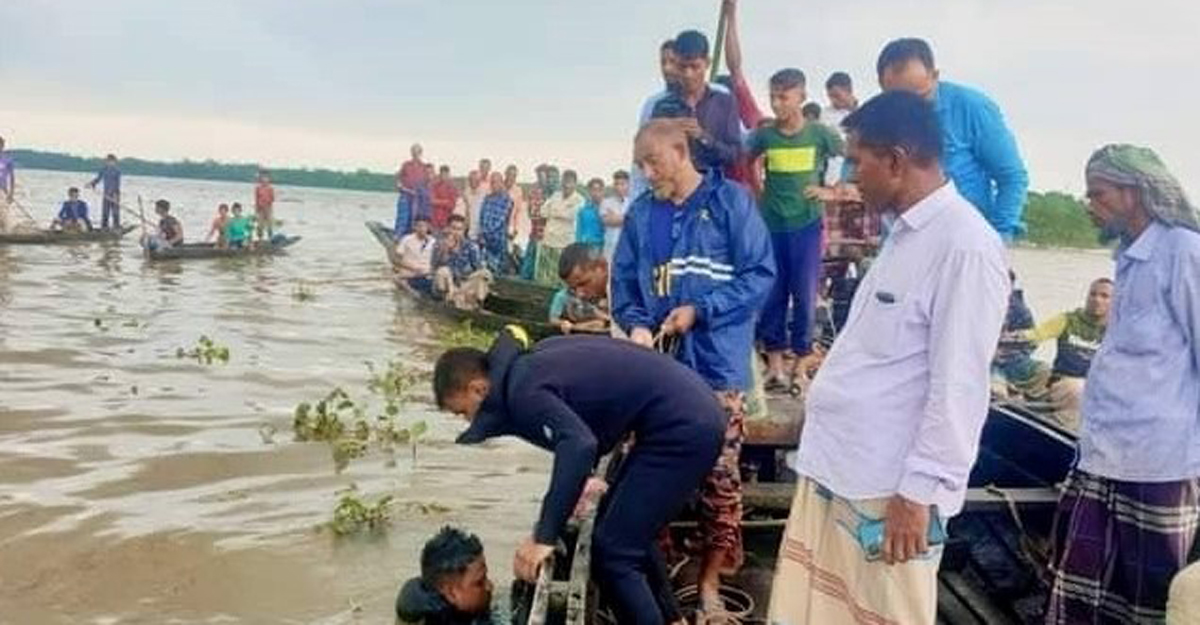 সিলেটে নৌকাডুবি, ২ জনের মরদেহ উদ্ধার