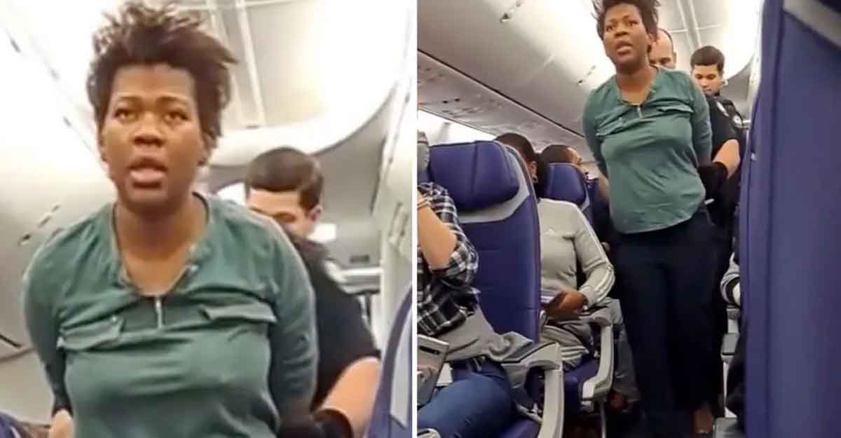 বিমানবালাকে কামড় দিয়ে উড়ন্ত বিমানের দরজা খোলার চেষ্টা তরুণীর