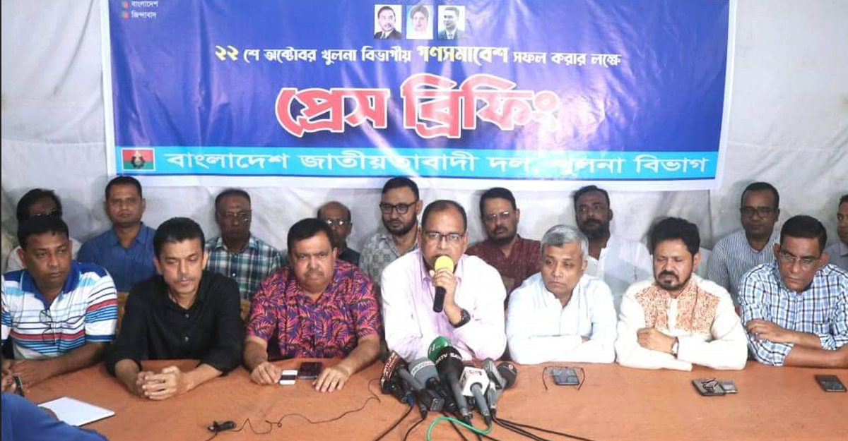 মানুষ হেঁটে-সাঁতরে খুলনার সমাবেশে আসবে: দুদু