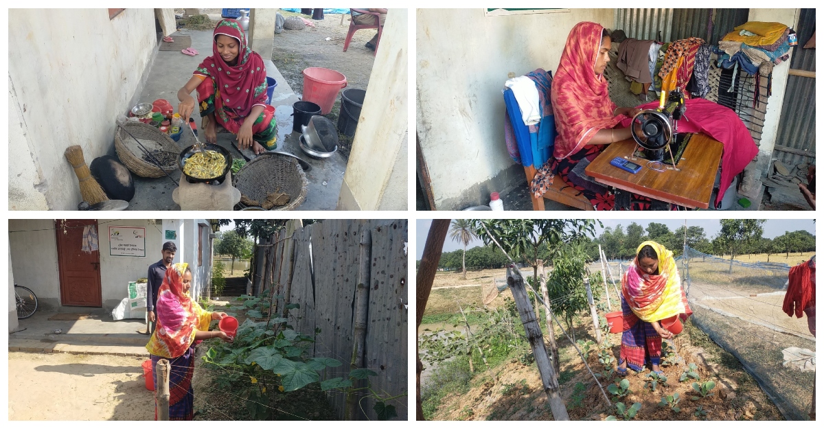 প্রধানমন্ত্রীর উপহারের ঘর পেয়ে বদলে গেছে আশ্রয়হীনদের জীবন