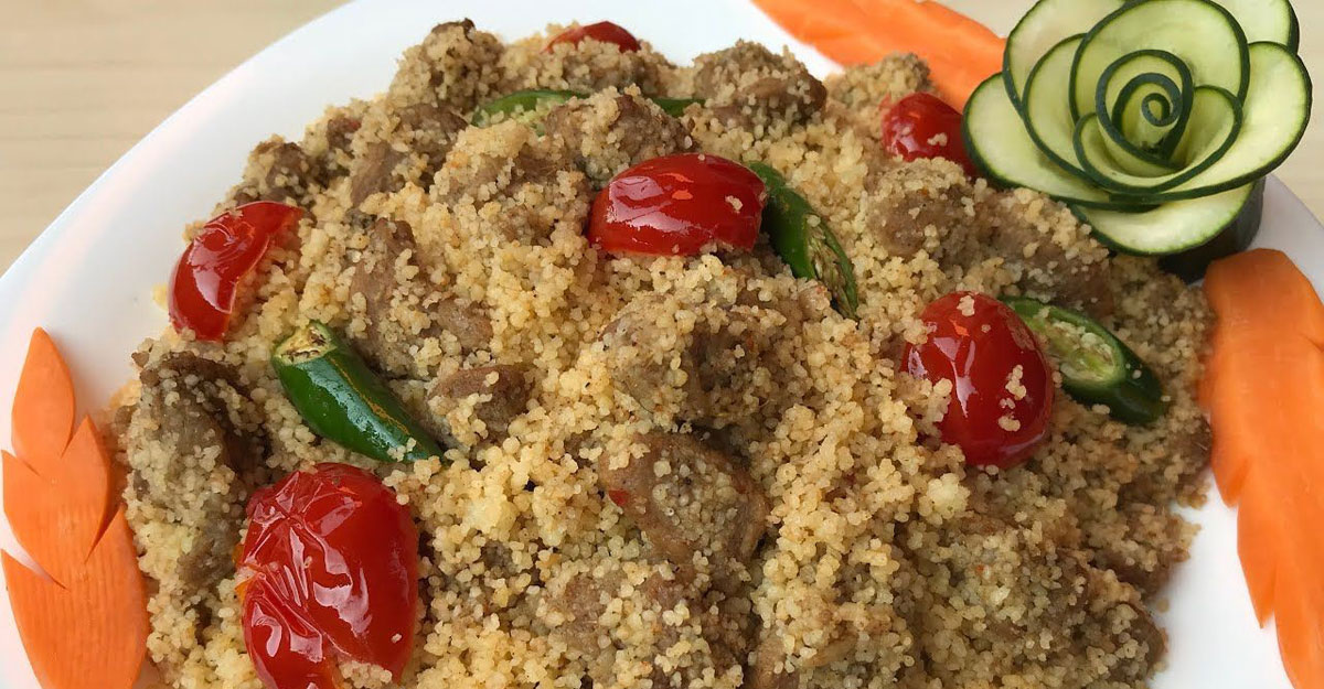 কুসকুস পোলাও রান্না করুন সহজেই