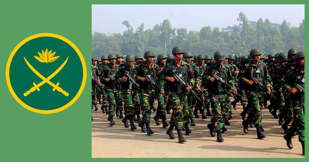 সেনাবাহিনীতে সৈনিক পদে নিয়োগ